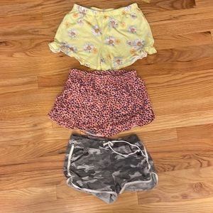 Youth large sleep shorts